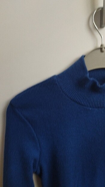 Mavi boğazlı kazak  - Görsel 2