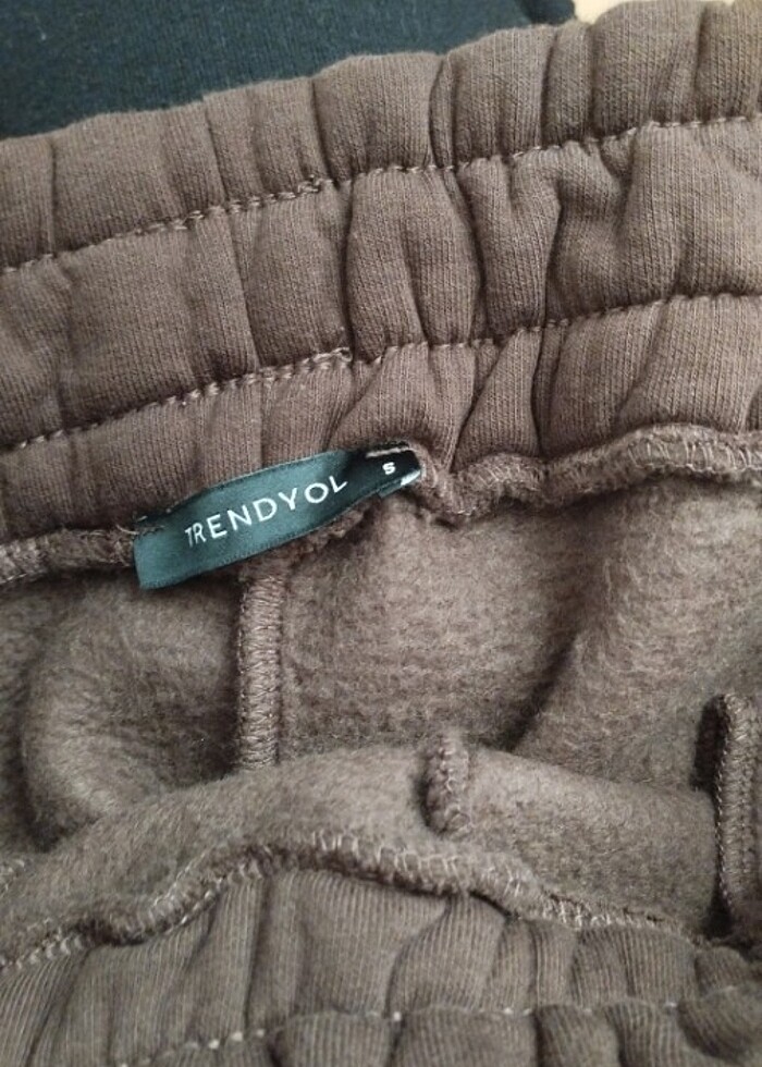 Kahverengi polarlı eşofman  - Görsel 4