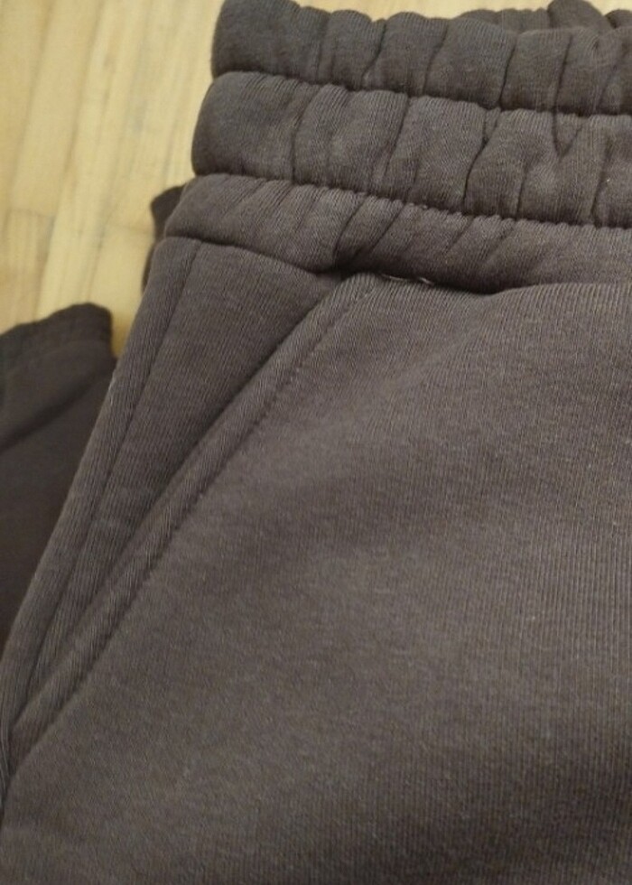 Kahverengi polarlı eşofman  - Görsel 5