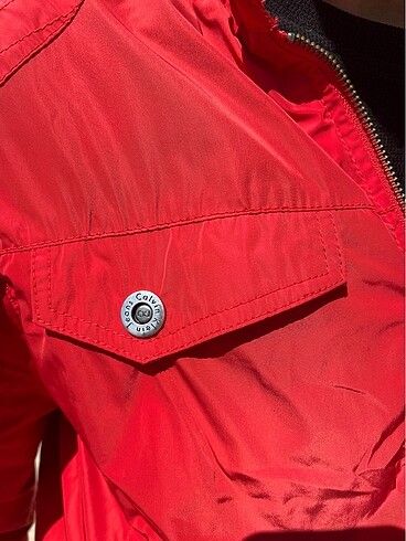 Calvin Klein Kırmızı Ceket - Görsel 6