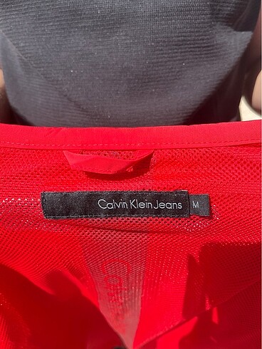 Calvin Klein Kırmızı Ceket - Görsel 9