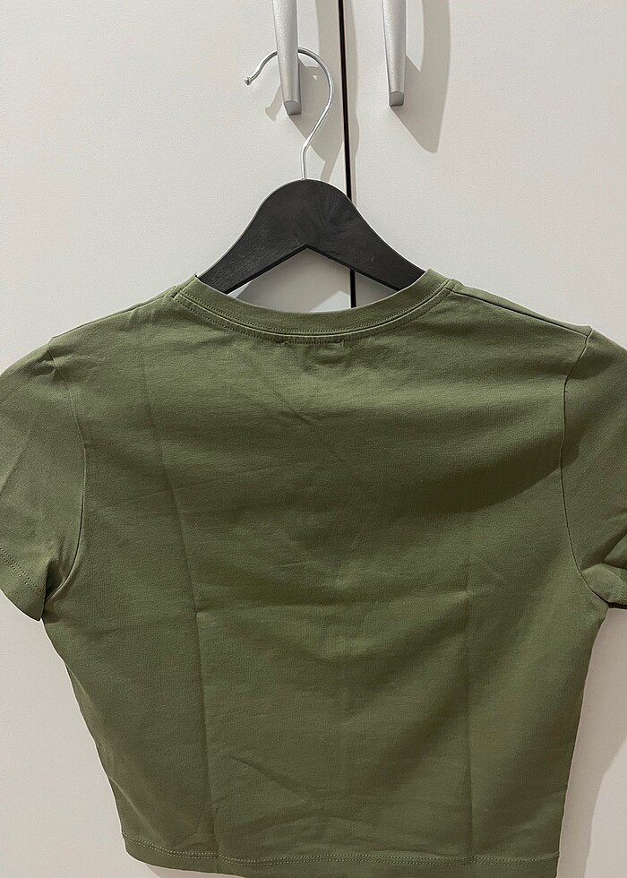 Haki Addax Crop - Görsel 2