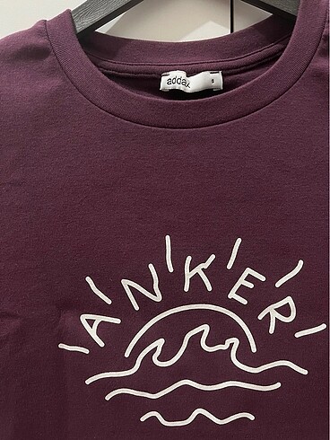 Mürdüm Baskılı Addax Crop - Görsel 2