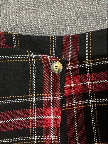 Desenli mini etek - Görsel 3