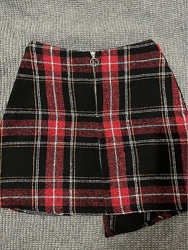 Desenli mini etek - Görsel 5