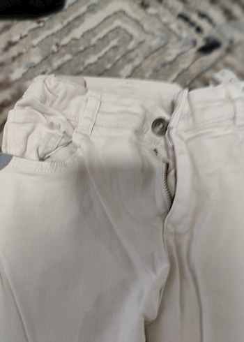 erkek cocuk Keten Midi Bol Kesim Pantolon - Görsel 6