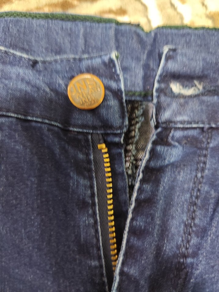 erkek cocukLacivert ve Siyah Esnek Kot Pantolon - Görsel 3