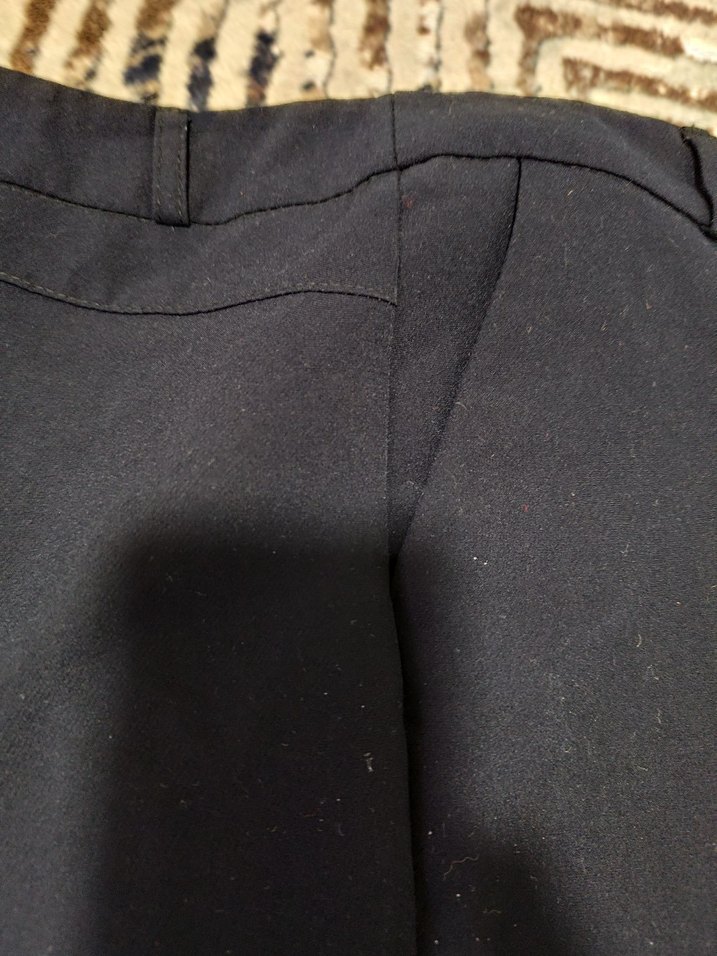 Bej Midi Kadın Kumaş Pantolon - Görsel 4