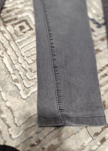 Gri Midi erkek cocuk Denim Pantolon - Görsel 4