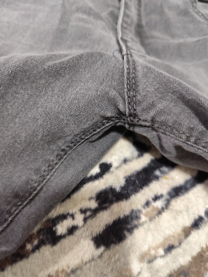 Gri Midi erkek cocuk Denim Pantolon - Görsel 3