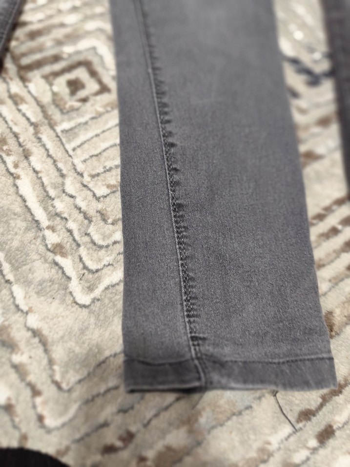 Gri Midi erkek cocuk Denim Pantolon - Görsel 4