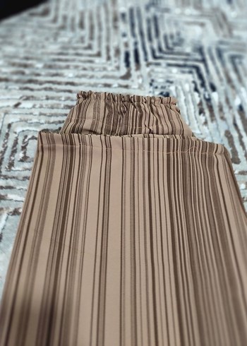 Turuncu Kadın Kumaş Pantolon - Görsel 9