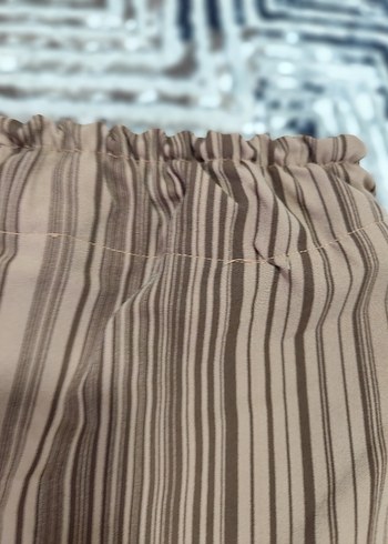 Turuncu Kadın Kumaş Pantolon - Görsel 10