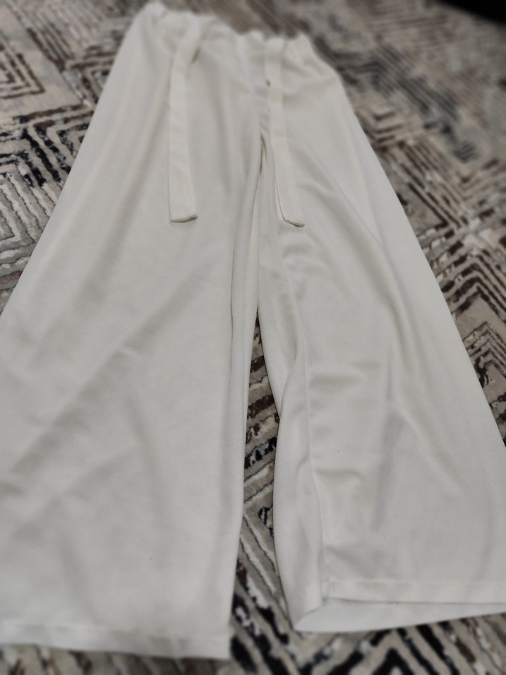 Turuncu Kadın Kumaş Pantolon - Görsel 5