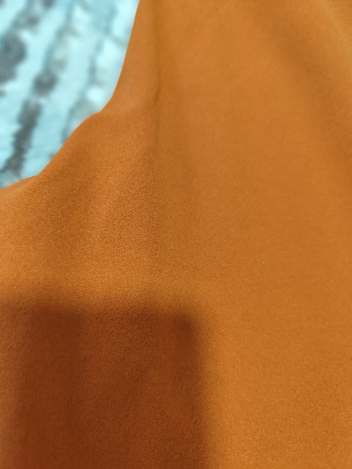 Turuncu Kadın Kumaş Pantolon - Görsel 3