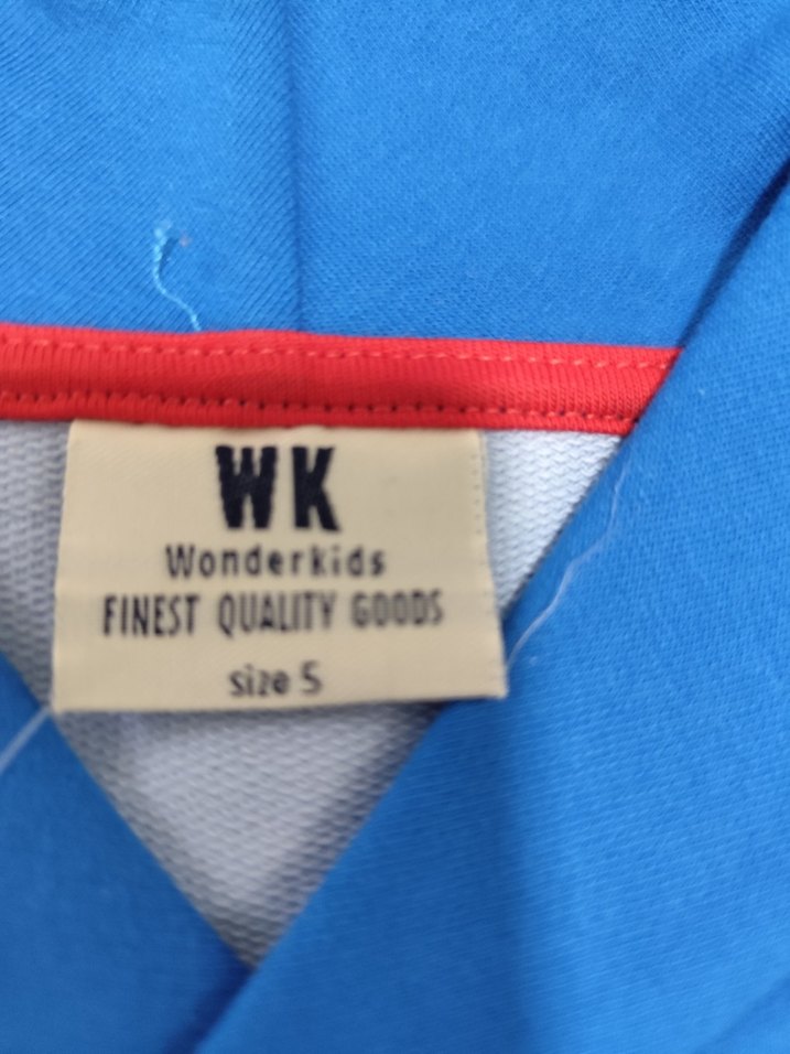 Mavi Yaka Detaylı Erkek Sweatshirt - Görsel 2