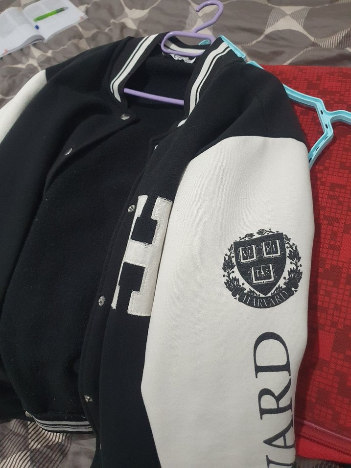 Düğmeli Uzun Kollu Kolej ceketi - Görsel 3