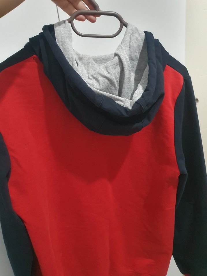 Renkli Kapüşonlu erkek kadın  Sweatshirt - Görsel 2