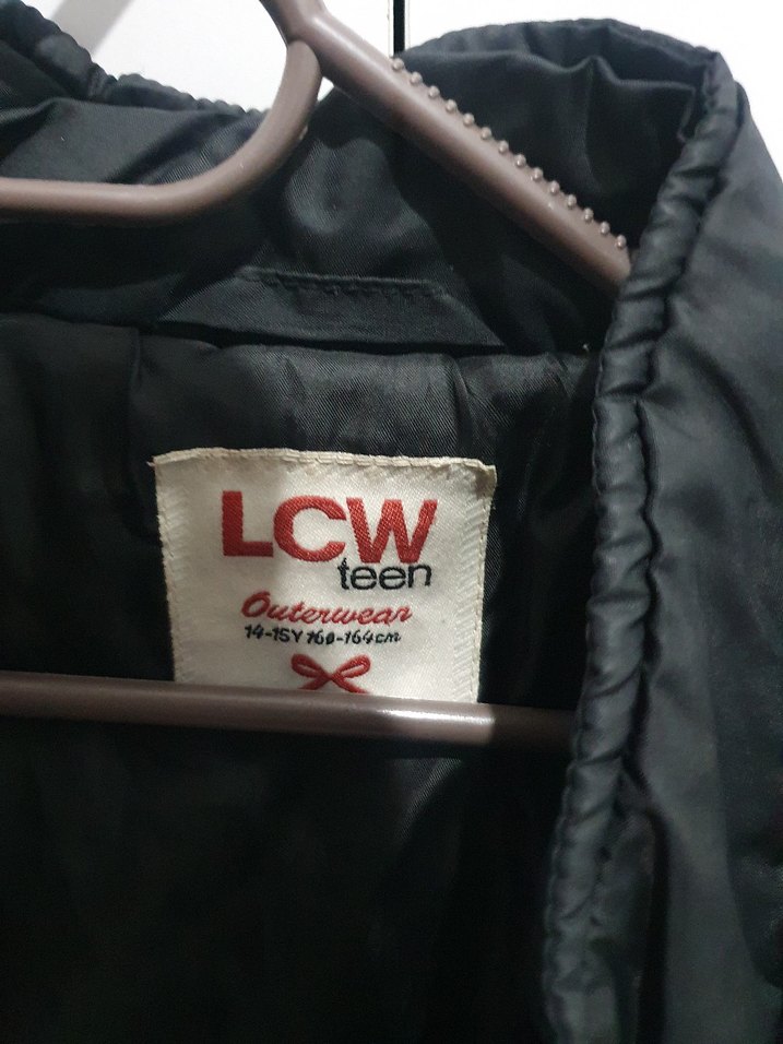 LCW Siyah Kapitone Kadın Mont - Görsel 2