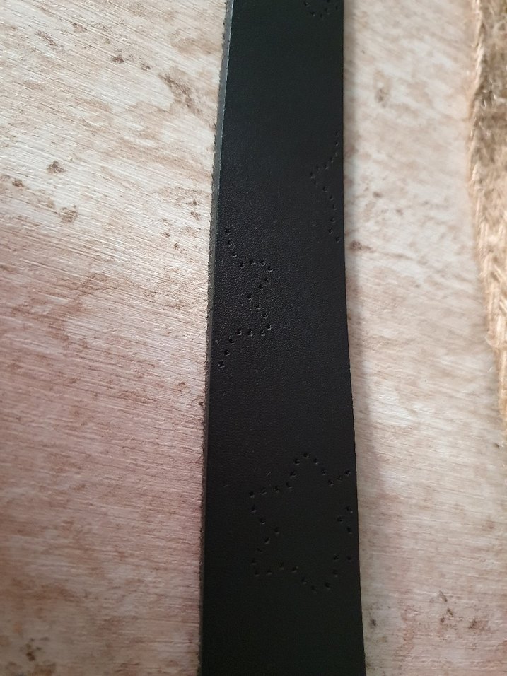 siyah Deri Kemer - Görsel 2