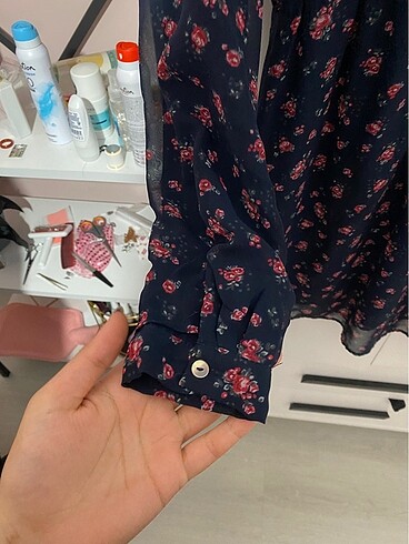 LC Waikiki Çiçekli şifon elbise