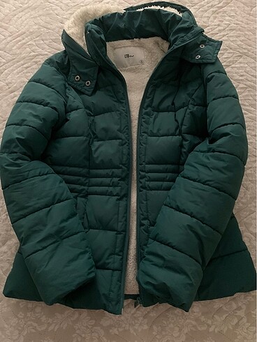 Ltb yeşil s beden kadın mont