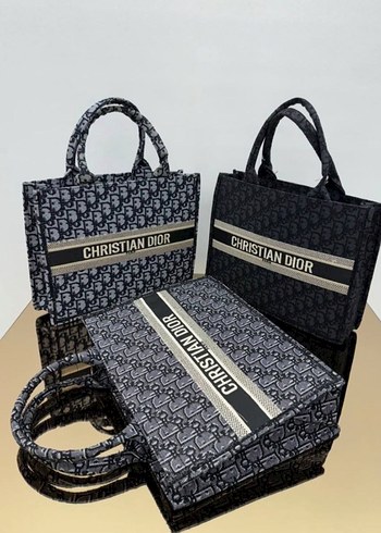 Christian Dior Bohem Gri Kadın Çanta
