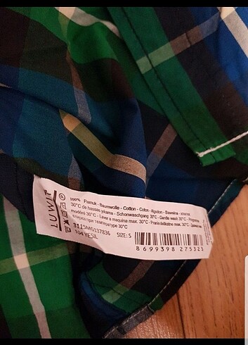 s Beden Luwit kısa kollu gömlek