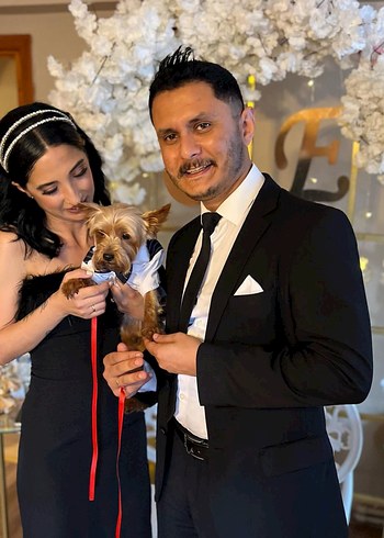 Siyah Straplez Mini Kokteyl Elbisesi - Görsel 2