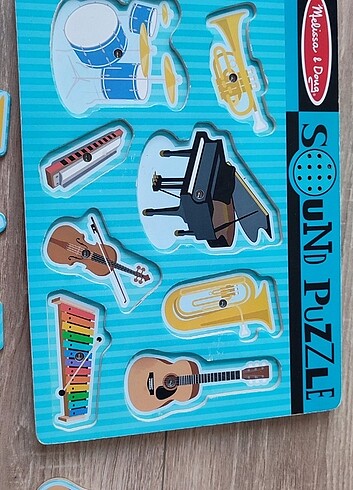 Melissa doug sesli puzzle 