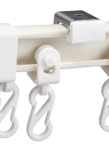 esnek perde rayı 1 mt - Görsel 2