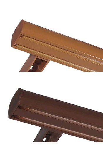 dekoratif perde rayı 1 mt - Görsel 3