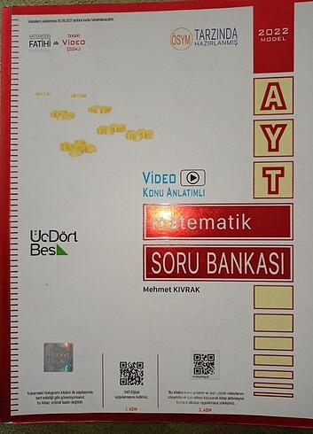 345 AYT MATEMATİK SORU BANKASI 