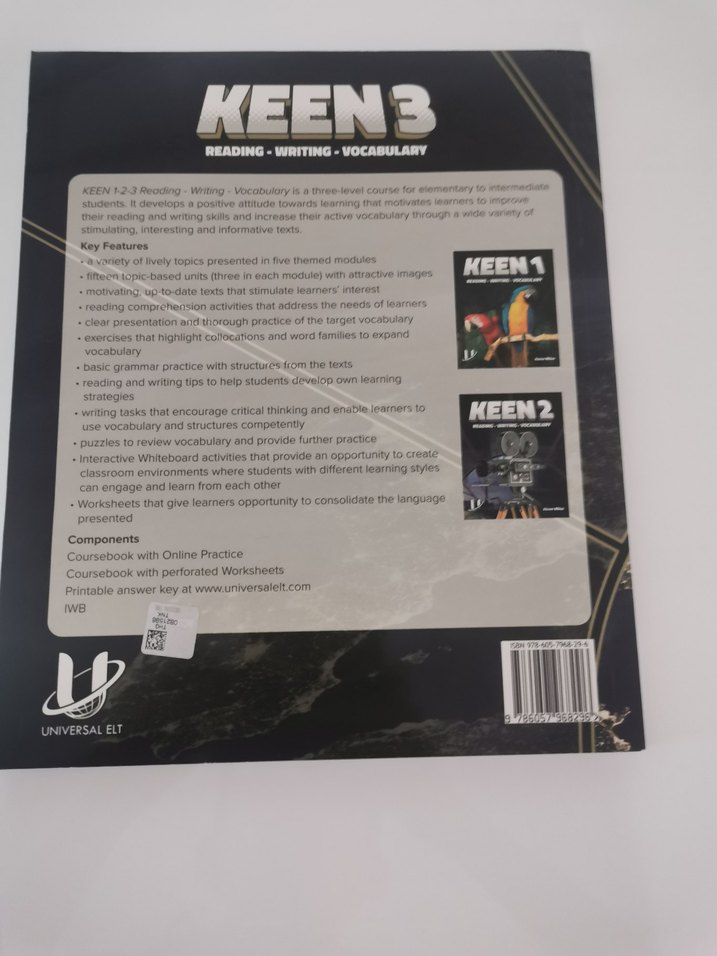 KEEN 3: Okuma-Yazma-Kelime Kitabı - Görsel 3