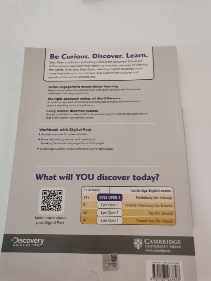 Cambridge Eyes Open 4 Çalışma Kitabı - Görsel 2