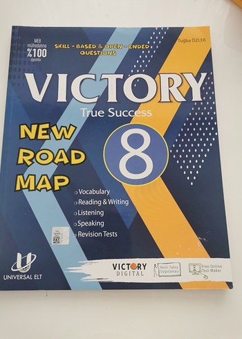 Victory 8 Yeni Yol Haritası - İngilizce Kitabı