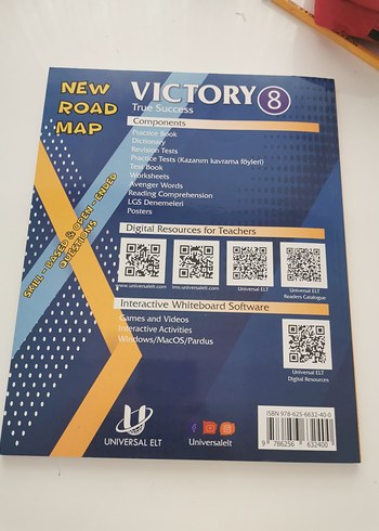 Victory 8 Yeni Yol Haritası - İngilizce Kitabı - Görsel 2