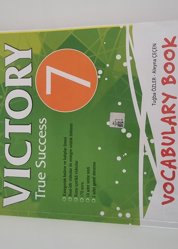 Victory 7 İngilizce Kelime Kitabı
