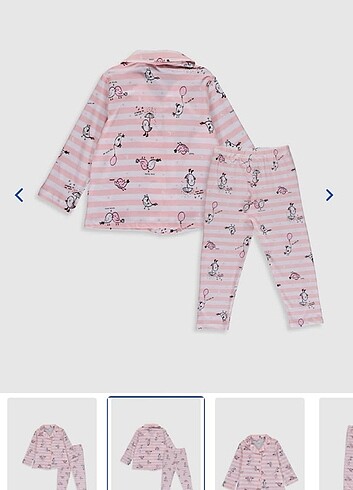 LC Waikiki Kız çocuk pijama takımı 