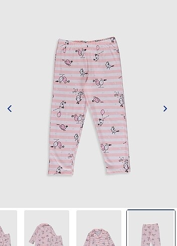 10 Yaş Beden pembe Renk Kız çocuk pijama takımı 