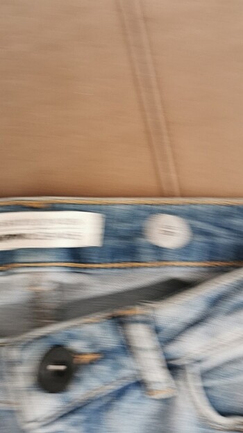 Yırtık Koton Jeans - Görsel 5