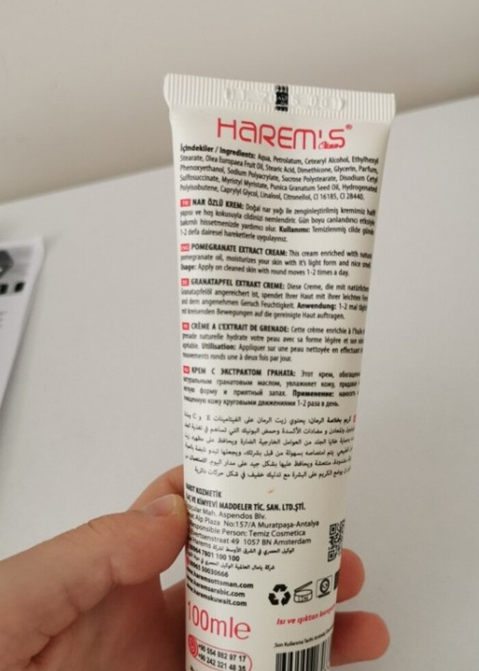 Yüz, el, vücut Kremi - Görsel 3