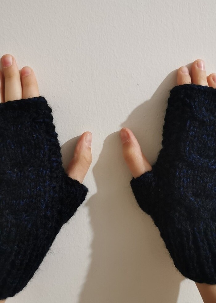 Örgü eldiven  - Görsel 2