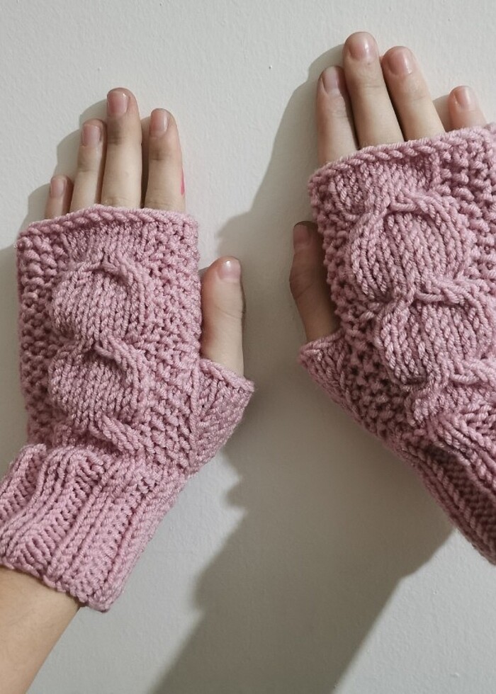 Örgü eldiven  - Görsel 3