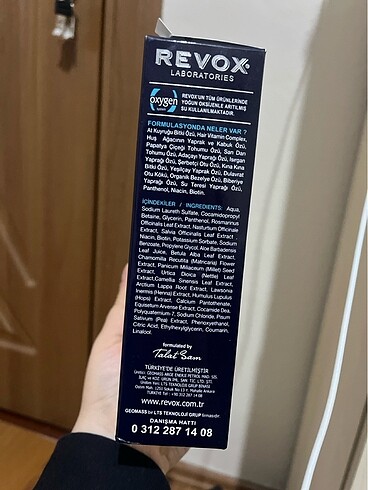 Diğer Revox At kuyruğu şampuan