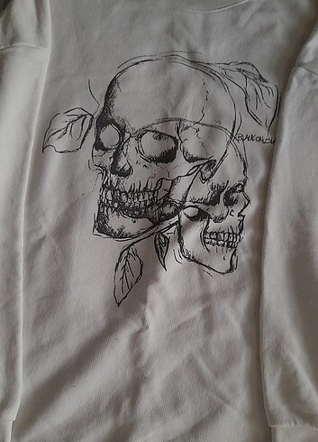 black beyaz sweatshirt 