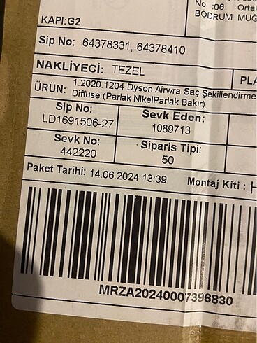  Beden DYSON VIGO BAŞLIK