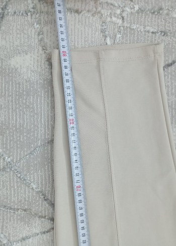 m Beden Bej Kadın Scuba pantolon