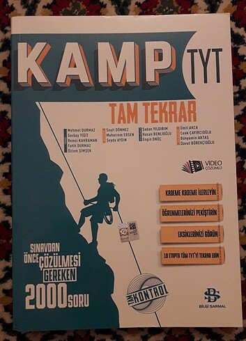  TYT KAMP TEST KİTABI