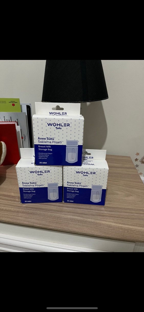 Wohler Anne Sütü Saklama Poşeti 25'li - Görsel 2